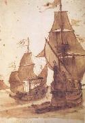 Claude Lorrain Two Frigates (mk17) china oil painting reproduction